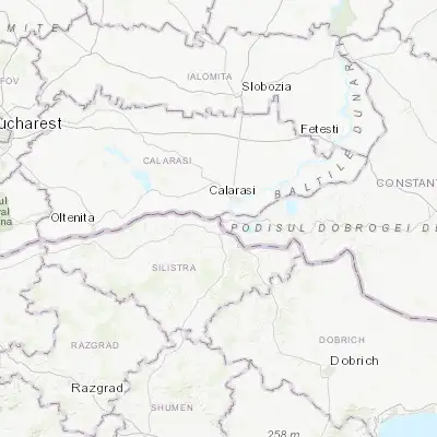 Map showing location of Silistra (44.117100, 27.260560)