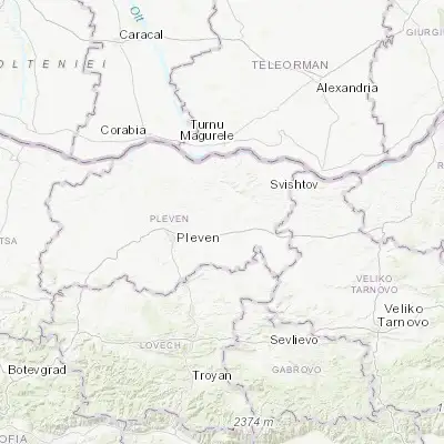 Map showing location of Slavyanovo (43.466670, 24.866670)