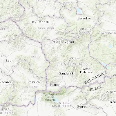 Map showing location of Stara Kresna (41.800000, 23.183330)