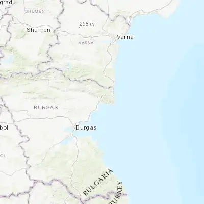 Map showing location of Sveti Vlas (42.713600, 27.758670)