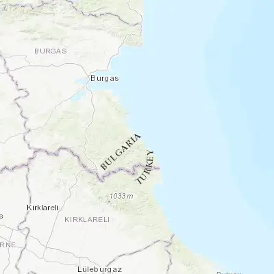 Map showing location of Tsarevo (42.169550, 27.845410)