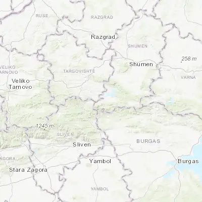 Map showing location of Varbitsa (43.000000, 26.633330)