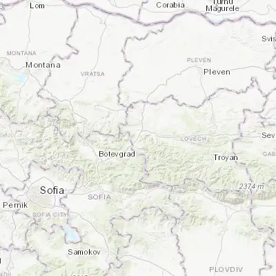 Map showing location of Yablanitsa (43.031390, 24.112780)
