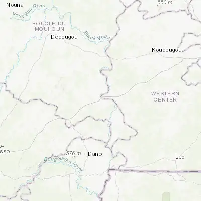 Map showing location of Boromo (11.745420, -2.930060)