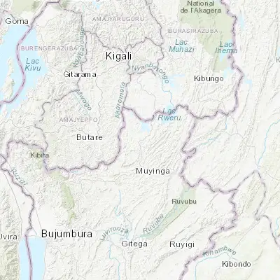 Map showing location of Kirundo (-2.584500, 30.095900)