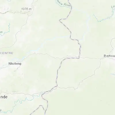 Map showing location of Minta (4.583330, 12.800000)