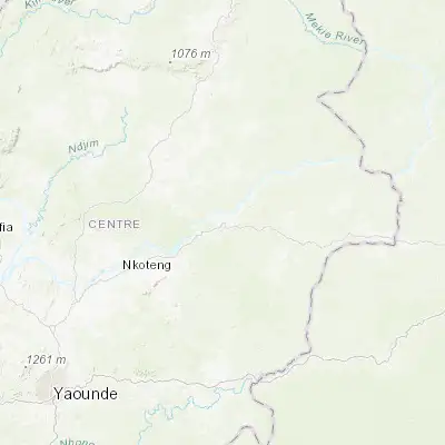Map showing location of Nanga Eboko (4.683330, 12.366670)