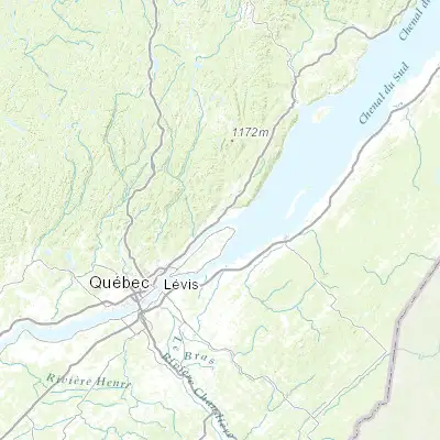 Map showing location of Beaupré (47.044280, -70.895290)