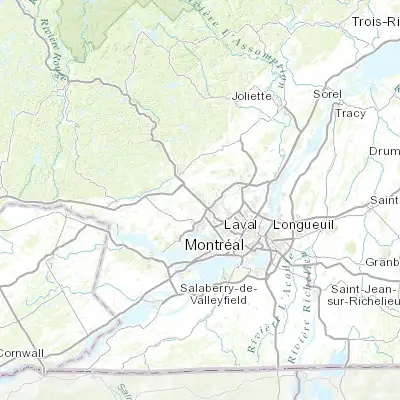 Map showing location of Blainville (45.666780, -73.882490)