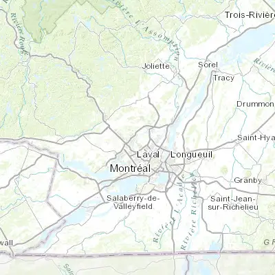 Map showing location of Bois-des-Filion (45.666780, -73.749180)