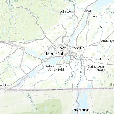 Map showing location of Dorval (45.447300, -73.753350)