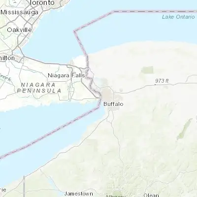 Map showing location of Fort Erie (42.900120, -78.932860)