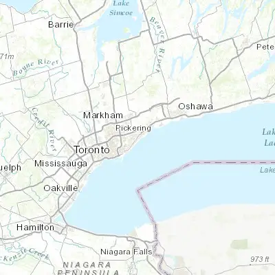 Map showing location of Guildwood (43.752620, -79.194860)