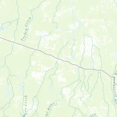 Map showing location of Kapuskasing (49.416940, -82.433080)