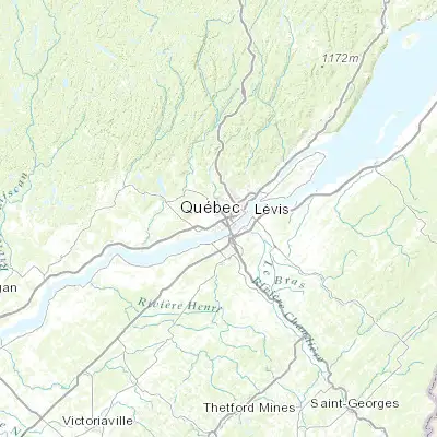 Map showing location of L'Ancienne-Lorette (46.793920, -71.351910)
