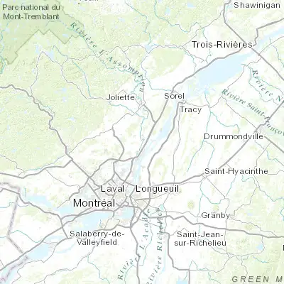 Map showing location of L'Assomption (45.823180, -73.429400)