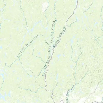 Map showing location of La Tuque (47.433370, -72.782400)