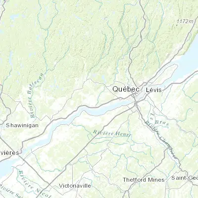 Map showing location of Pont-Rouge (46.754680, -71.695660)