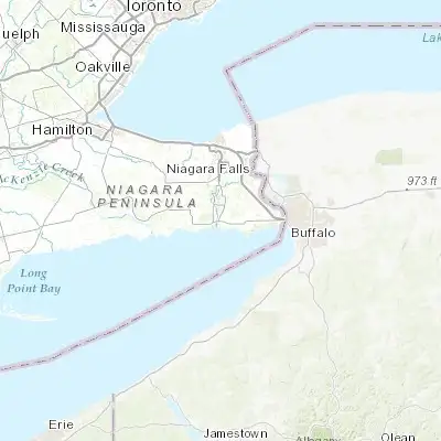 Map showing location of Port Colborne (42.900120, -79.232880)