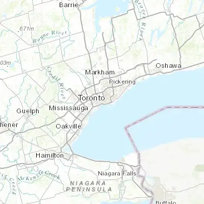 Map showing location of Roncesvalles (43.648870, -79.450160)