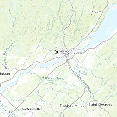 Map showing location of Saint-Augustin-de-Desmaures (46.740640, -71.451310)