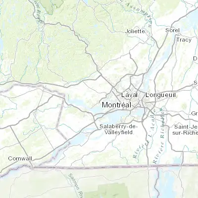 Map showing location of Saint-Joseph-du-Lac (45.533380, -73.999200)