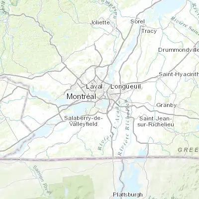 Map showing location of Saint-Raymond (45.466980, -73.609480)