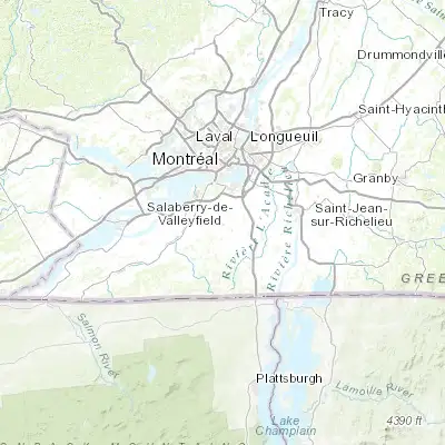 Map showing location of Saint-Rémi (45.266780, -73.615880)