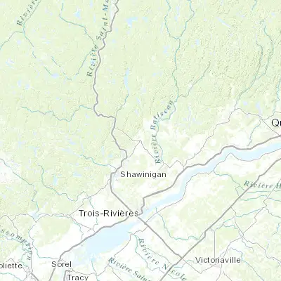 Map showing location of Saint-Tite (46.733360, -72.565810)