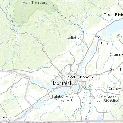 Map showing location of Sainte-Anne-des-Plaines (45.764680, -73.811560)