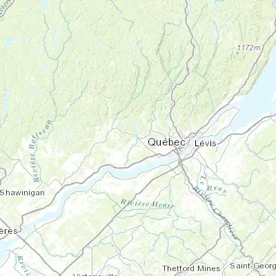 Map showing location of Sainte Catherine de la Jacques Cartier (46.852440, -71.620560)
