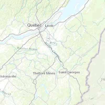 Map showing location of Sainte-Marie (46.434010, -71.011680)