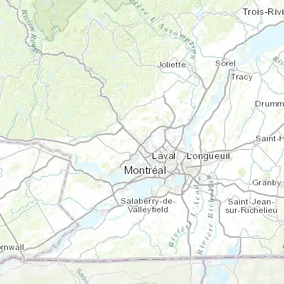 Map showing location of Sainte-Thérèse (45.639220, -73.827570)