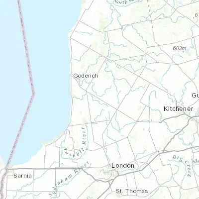 Map showing location of Seaforth (43.550090, -81.399760)