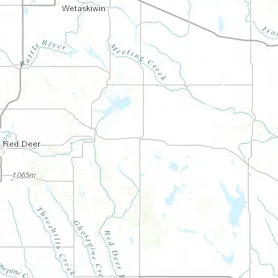 Map showing location of Stettler (52.316830, -112.718610)