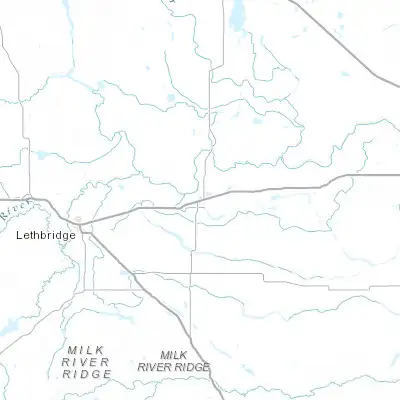 Map showing location of Taber (49.787030, -112.146030)