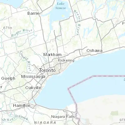 Map showing location of Tam O'Shanter-Sullivan (43.779770, -79.295020)