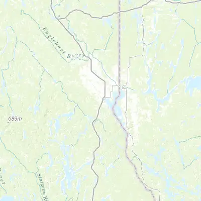 Map showing location of Temiskaming Shores (47.493760, -79.715290)