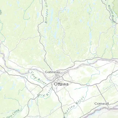 Map showing location of Val-des-Monts (45.650100, -75.666040)