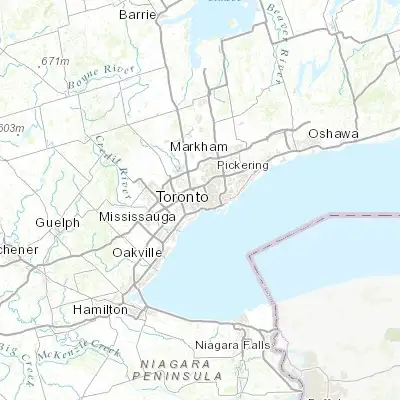 Map showing location of Weston-Pellam Park (43.673960, -79.460240)