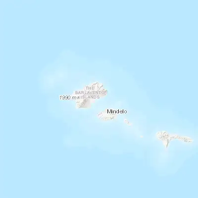 Map showing location of Porto Novo (17.019690, -25.064710)