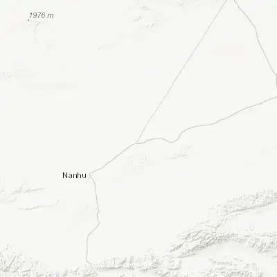 Map showing location of Dunhuang (40.166670, 94.683330)