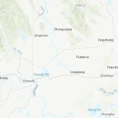 Map showing location of Duobao (30.670000, 112.689520)