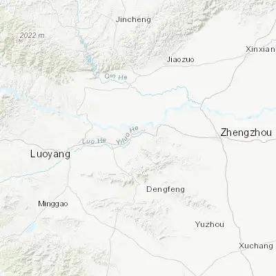 Map showing location of Gongyi (34.755340, 113.011370)