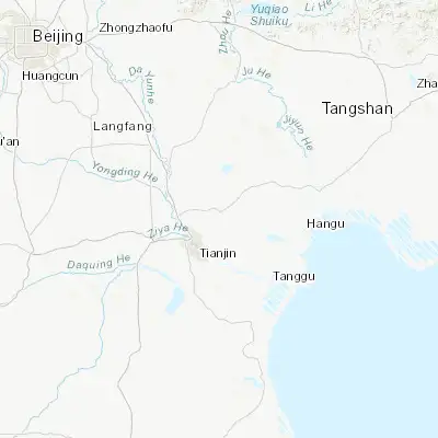 Map showing location of Huantuo (39.226340, 117.323900)