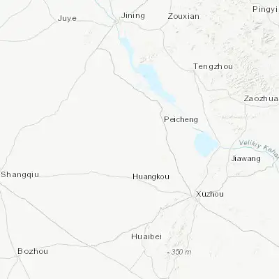 Map showing location of Huashan (34.630000, 116.735830)