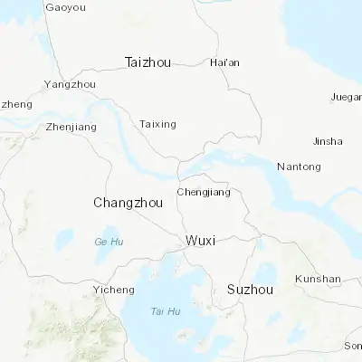Map showing location of Jiangyin (31.911020, 120.263020)