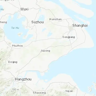Map showing location of Jiashan (30.849180, 120.925830)