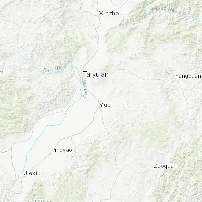 Map showing location of Jinzhong (37.684030, 112.754710)
