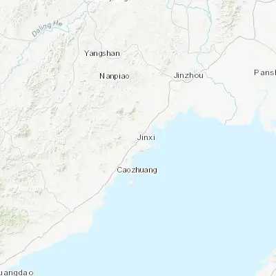 Map showing location of Lianshan (40.764320, 120.853270)